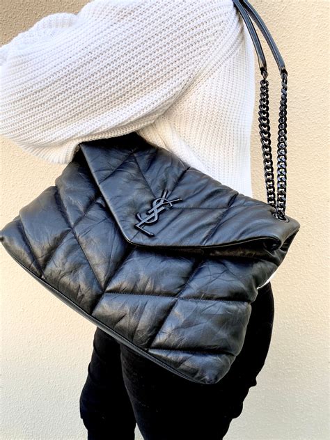 saint laurent lou puffer.